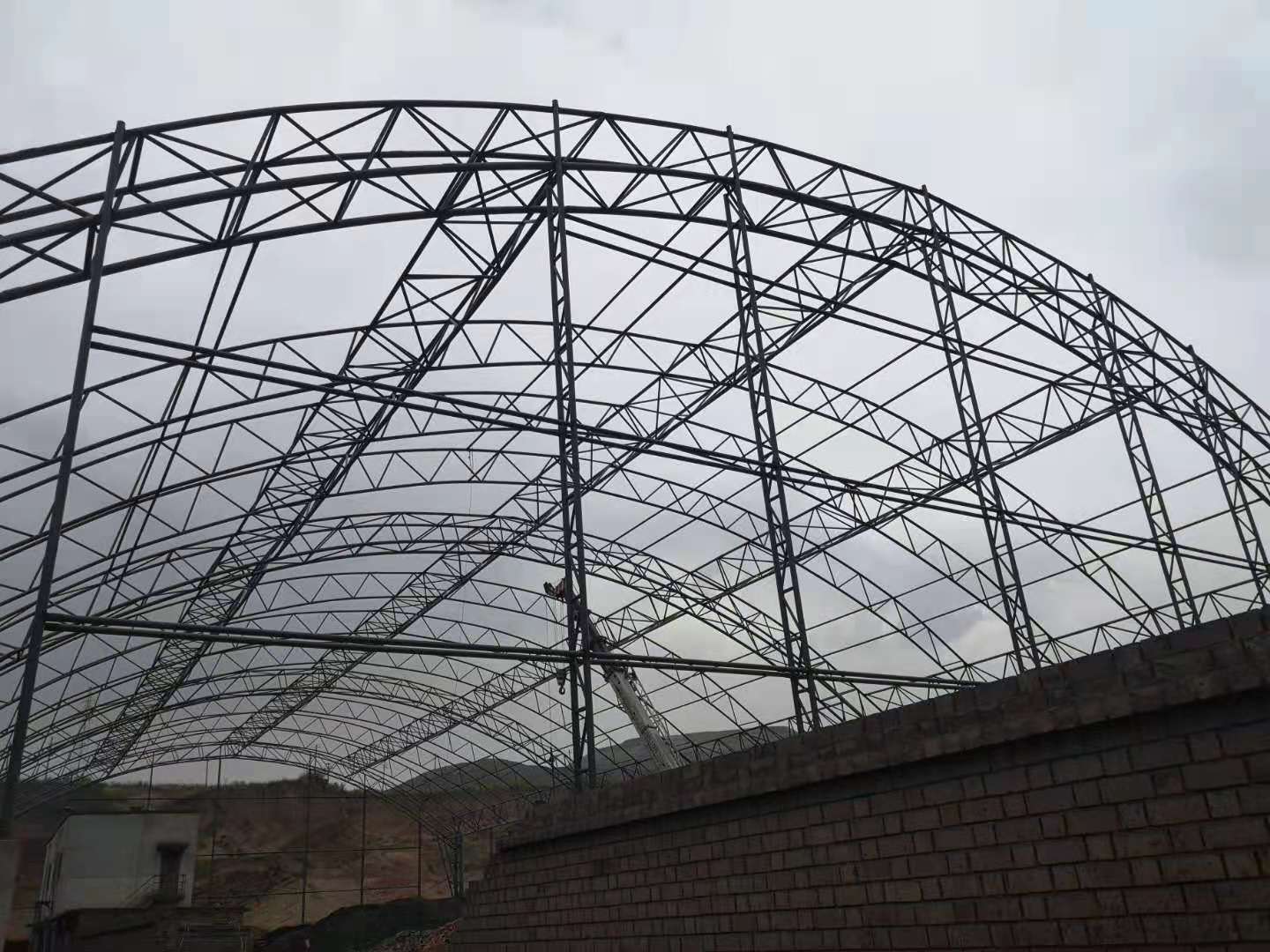 管桁架工程 - 临汾世豪钢结构有限公司